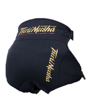 釣武者　Tsurimushaヒップカバー　ブラック　フリー　【釣具　釣り具】