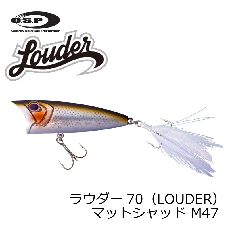 OSP　ラウダー LOUDER 70　M47 マットシャッド　マットシャッド M47　【釣具　釣り具】