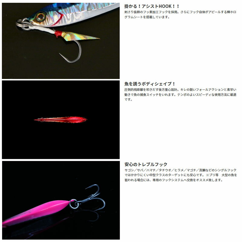 ジャッカル ビッグバッカー JIG 20g ブ...の紹介画像2