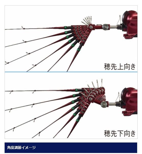 シマノ(Shimano)　シマノ(Shimano)　レイクマスター 角度チェンジャー リバーシブル KC-030Q　ブラック【ワカサギ】　【釣具　釣り具】 fto-r-10058226 釣具のFTO サンプル画像3