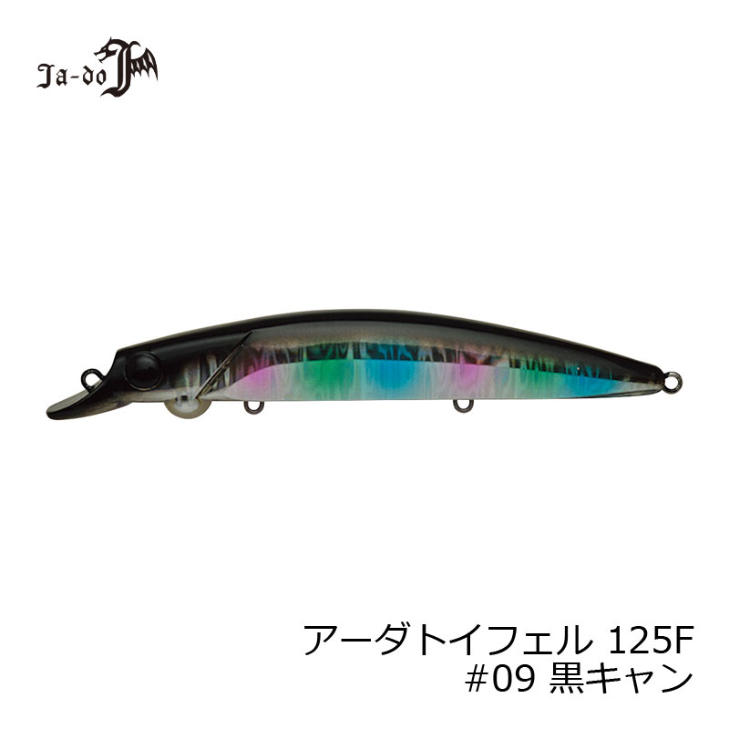 邪道 アーダ125 トイフェル 09 黒キャン 【釣具 釣り具】