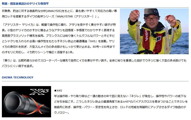 渓流釣り 通販 鮎釣り ルアー釣り ネット通販 グローブライド ロッド 竿 磯釣り フィッシングダイワ Daiwa アナリスターヤリイカ ｈ 190 船竿 釣具のfto釣具 釣り具 釣り用品のフィッシングタックルオンラインお手頃価格 人気急上昇