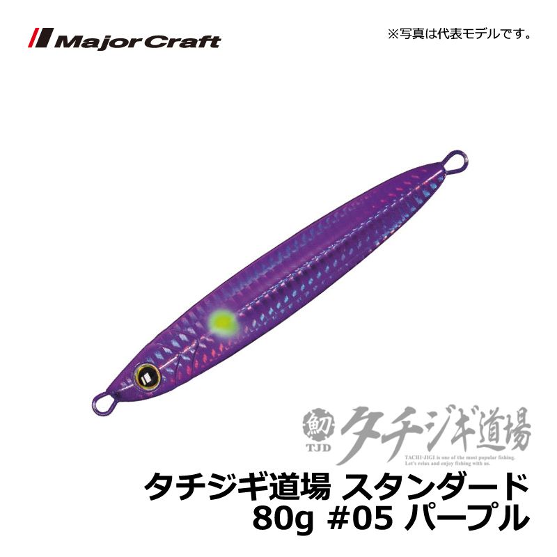 タチジギ道場 スタンダードタイプ 80g パープル