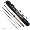 【お買い物マラソン】 ダイワ エアエッジ モバイル 6104MHB /バスロッド コンパクト パック 竿 4ピース ベイトモデル