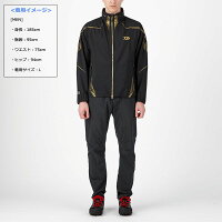 ダイワDJ-11009TトーナメントゴアウィンドストッパープロダクトジャケットブラックL