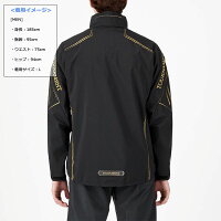 ダイワDJ-11009TトーナメントゴアウィンドストッパープロダクトジャケットブラックL