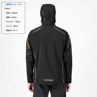 ダイワDJ-11009TトーナメントゴアウィンドストッパープロダクトジャケットブラックL
