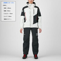 ダイワDR-18009ゴアテックスプロダクトコンビアップレインスーツレッドL