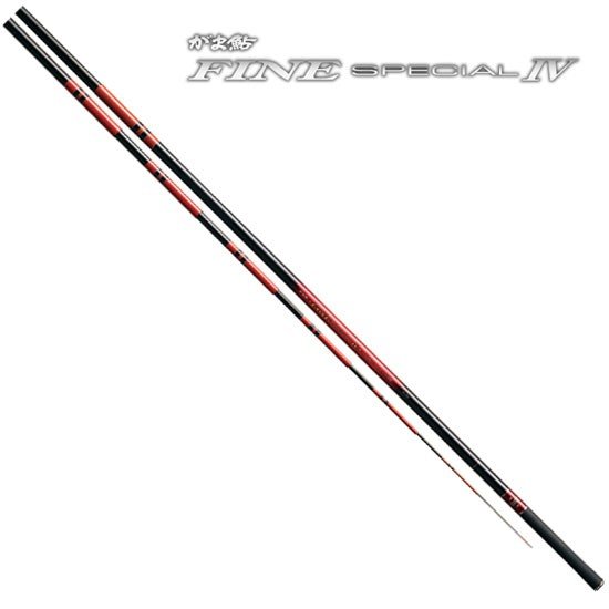 がまかつ　がま鮎 ファインスペシャル4 (RED) XH　9.5m　ブランクスカラー：レッド　【釣具　釣り具】