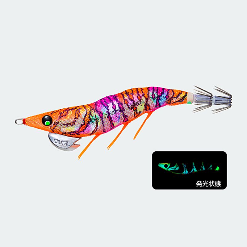 デュエル　EZ-Qダートマスターサーチダブルグロー 2.5号 マーブルマーブル(オールマイティーマスター) / エギ 餌木 エギング DUELのサムネイル