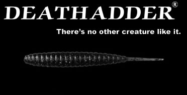 Deps Death Adder 3 inch 04 Smoke / Silver Flake