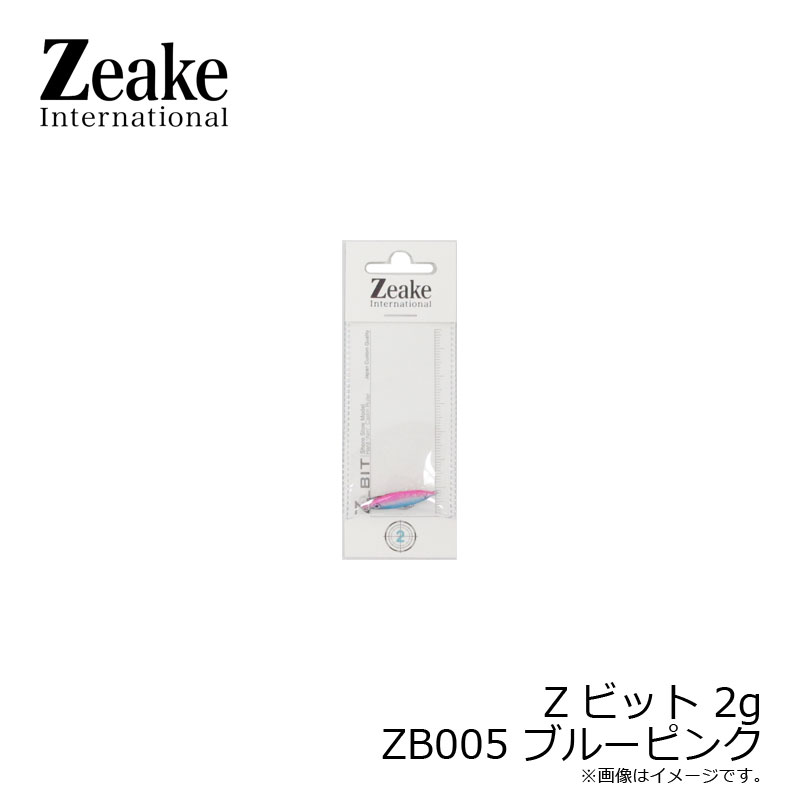 Zeake Metal Jig Z-Bit 2g Blue Pink