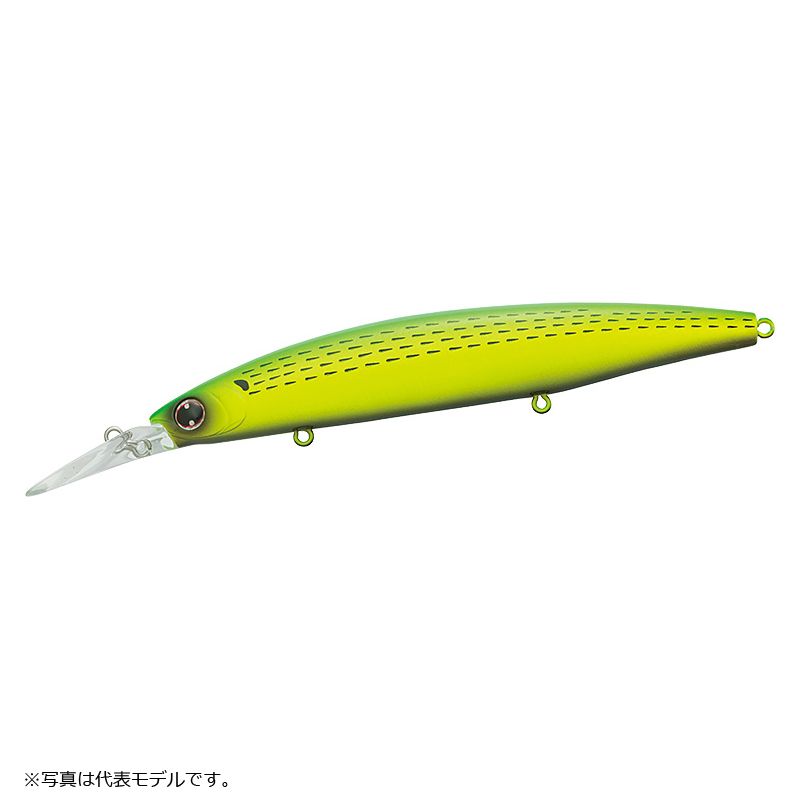 ダイワ ショアラインシャイナーZ セットアッパー 97S ライムチャートコノシロ / シーバス シンキングミノー 小沼正弥
