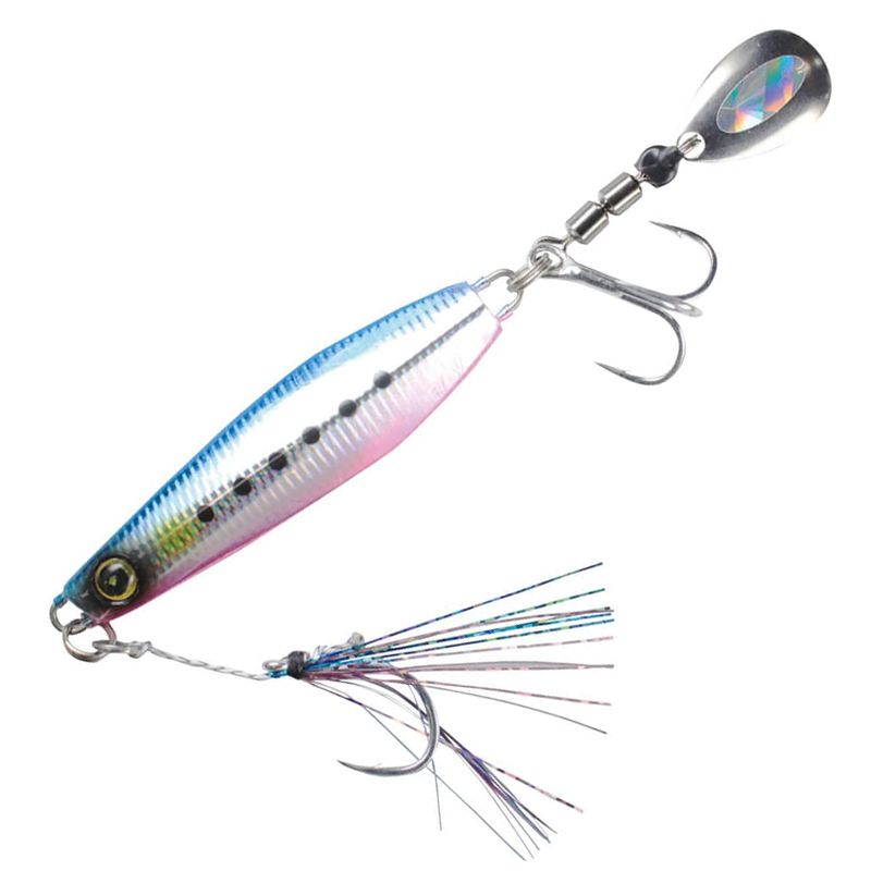 ハヤブサ　ジャックアイ マキマキ 20g 02 ケイムラブルピンイワシ / ブレードジグ ショアジギ　【釣具　釣り具】
