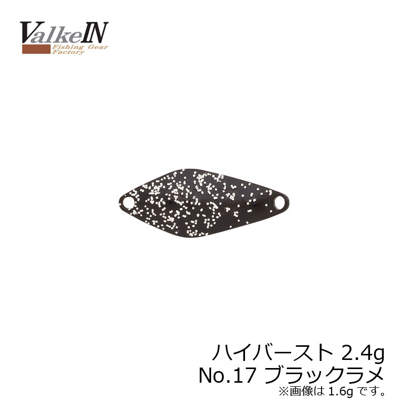Duo Hyburst 2.4g No17 Black Glitter