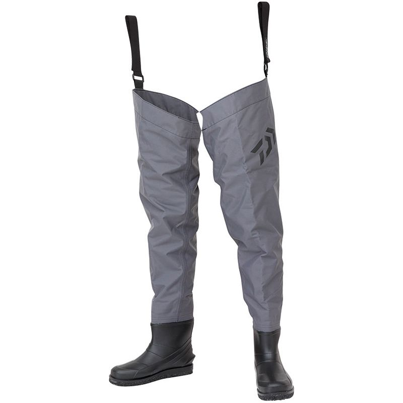 ダイワ(Daiwa)　PW-1206R ダイワパワーウェーダー グレー S / 胴付長靴 高耐久性 水中型　【釣具　釣り具】