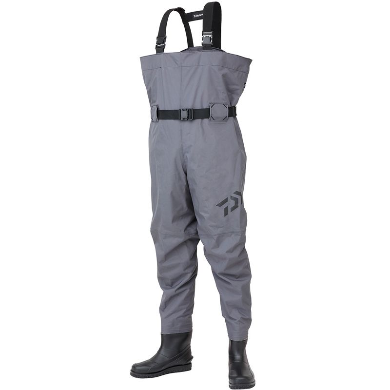 ダイワ(Daiwa)　PW-4206R ダイワパワーウェーダー グレー LL / 胴付長靴 高耐久性 チェストハイ　【釣具　釣り具】