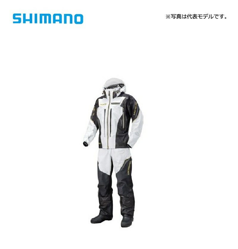 シマノ(Shimano)　RT-112R NEXUS・GORE-TEX プロテクトスーツ LIMITED PRO BB-Xホワイト 3XL / 釣り 防寒着 上下セット ゴアテックス　【釣具　釣り具】