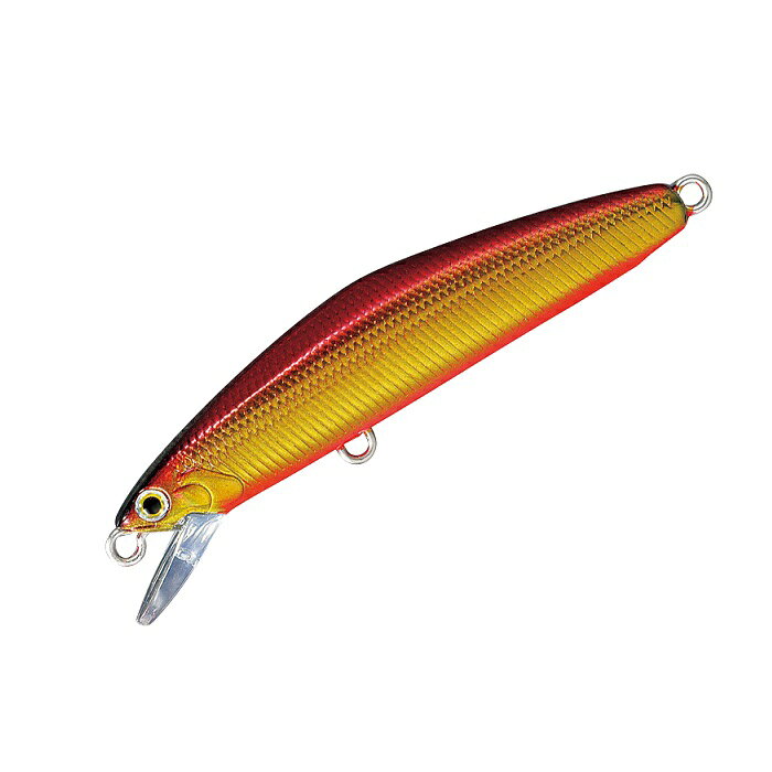 Minnow Plug - スミス　F-セレクト64 02 アカキン / トラウト フローティング ミノー