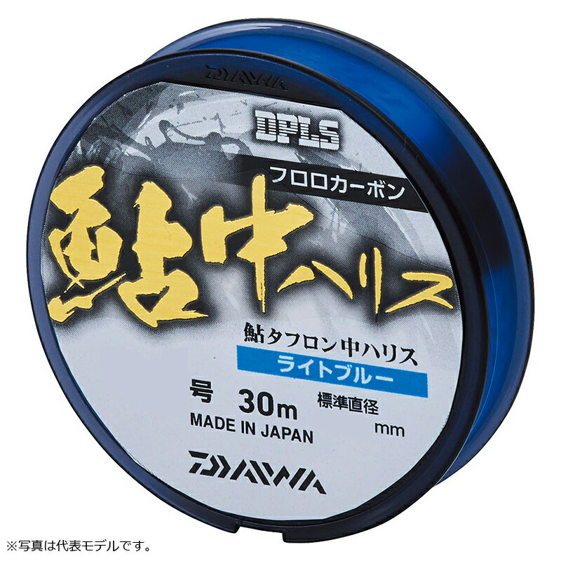 ダイワ(Daiwa)　鮎タフロン 中ハリス 30m 0.6号 ライトブルー / 鮎釣り ライン フロロ 平行巻き　