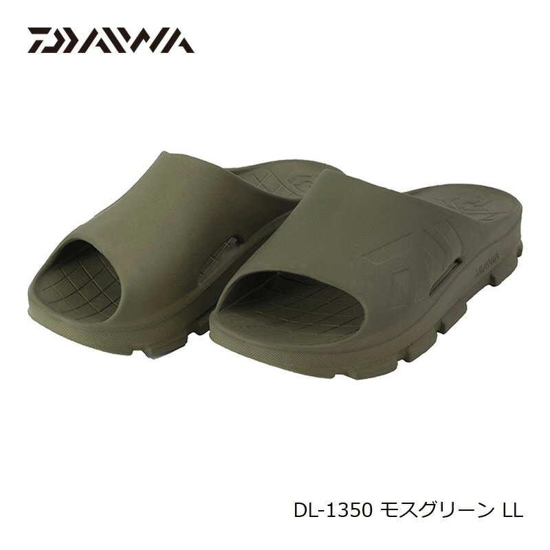 ダイワ(Daiwa)　DL-1350 アフターフィッシングサンダル LL(27.0cm) モスグリーン / フットウェア サンダル　【釣具　釣り具】