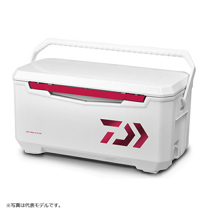 ダイワ(Daiwa)　ライトトランクα GU 3200 レッド / クーラー 汎用　【釣具　釣り具】