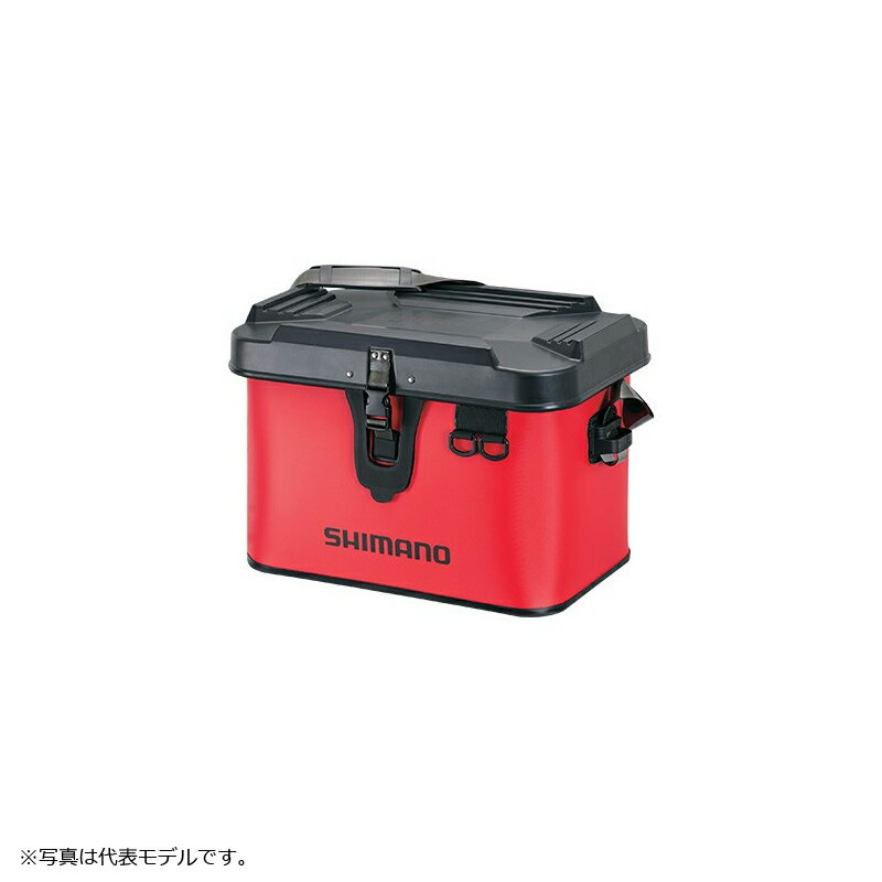 シマノ(Shimano)　BK-001T タックルボートバッグ(ハードタイプ) 27L ブライトレッド / ケース タックルボックス　【釣具　釣り具】
