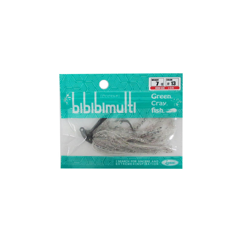 一誠　bibibi マルチ 7g　#3/0　#13 リザーバーベイト