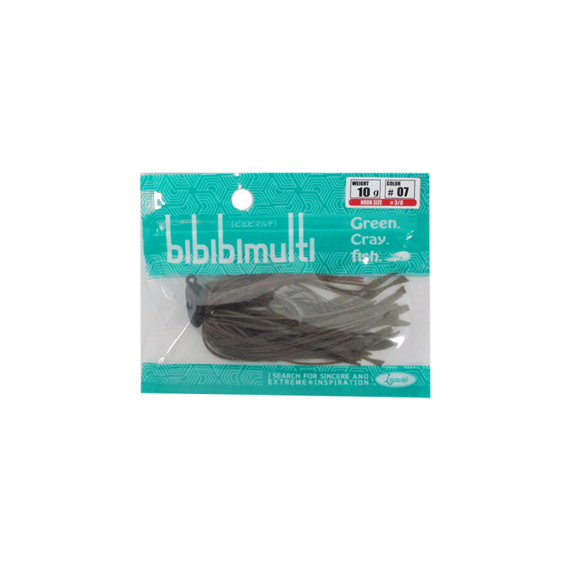 Issei Bibibi Multi 10g #3/0 #07 Green Pumpkin