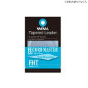 バリバス テーパードリーダー レコードマスターSW FHT IGFA 12ft 8LB アクアブルー / ソルトウォーター フライフィッシング 【釣具 釣り具】