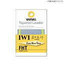 バリバス　テーパードリーダー イワイバージョン FHT 16ft 5X / ライン ナイロン 蛍光　