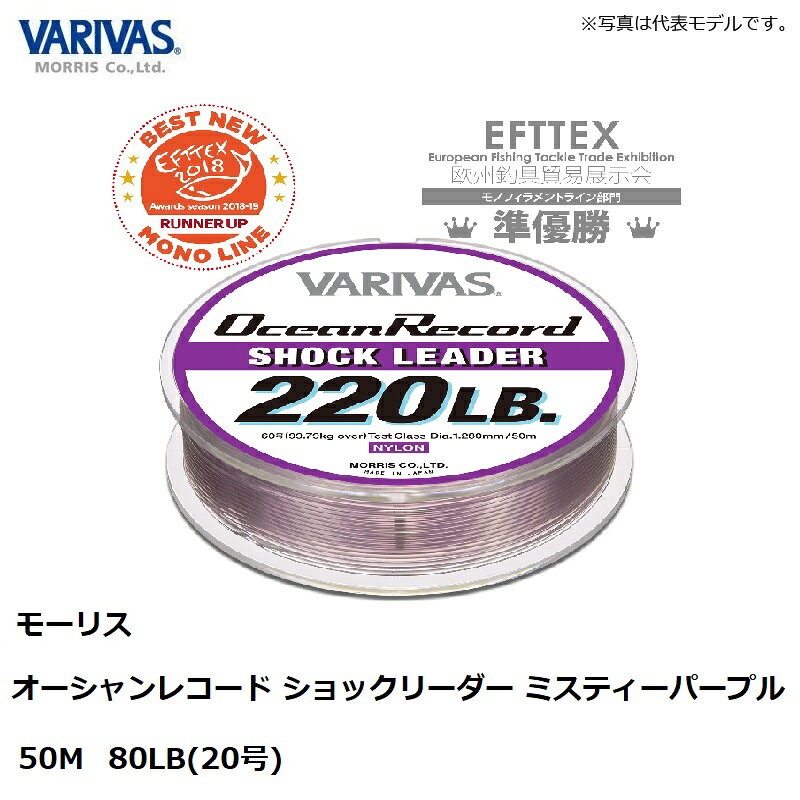 オーシャンレコードショックリーダー [ナイロン] 20号 の商品画像3枚目