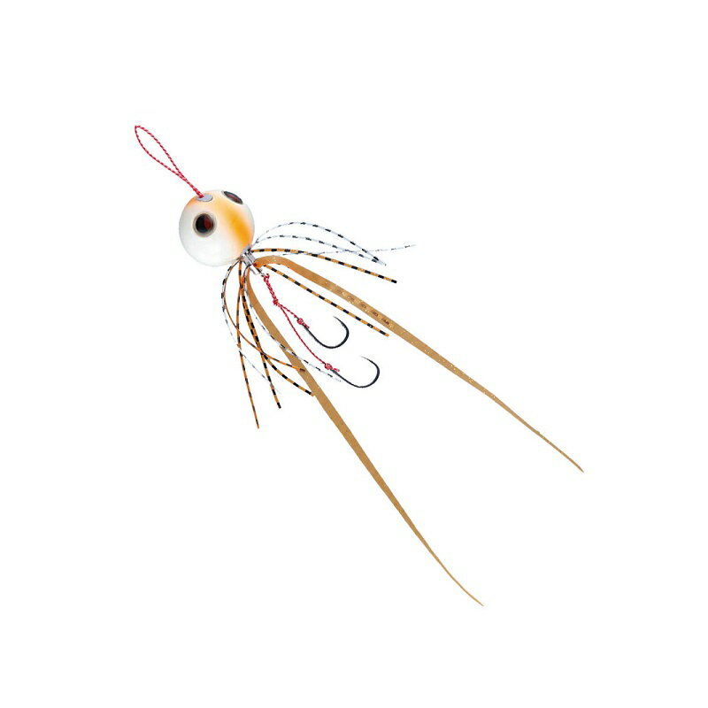 がまかつ OGN019 桜幻 鯛ラバーQ2 120g #16 ミルキーグローオレンジ