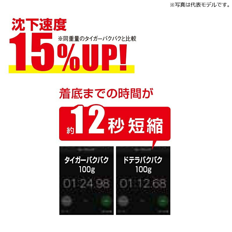 ドテラバクバクヘッド 200g スターブラック の商品画像3枚目