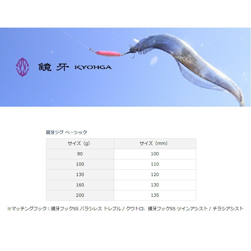 鏡牙ジグベーシック200G クラッシュホロパープル&グロー (2)