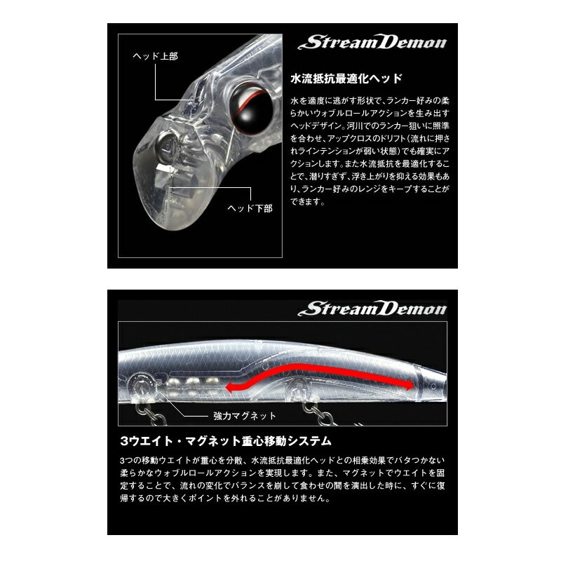 エバーグリーン　ストリームデーモン　#769 マットパープルパール　【釣具　釣り具】 3