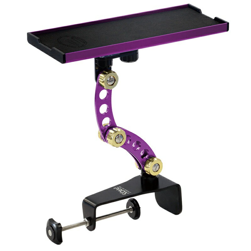 プロックス(PROX) PX9284MRP 攻棚ワカサギマルチアクションテーブル ハイタイプ 万力式 パープル 【釣具 釣り具 お買い物マラソン】
