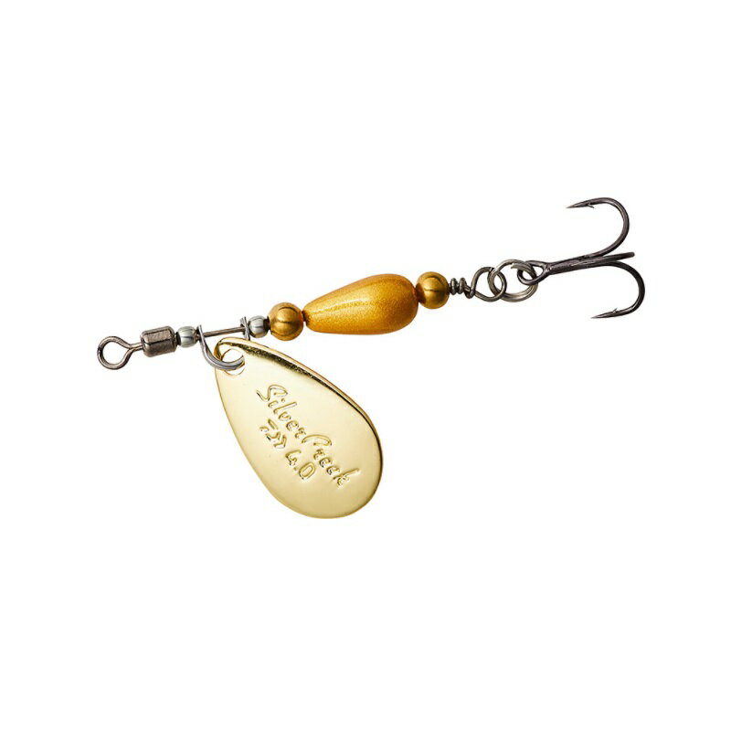 ダイワ(Daiwa)　シルバークリークスピナー 2.0g 金 / ルアー トラウト 自然渓流 スピナー　【釣具　釣り具】のサムネイル