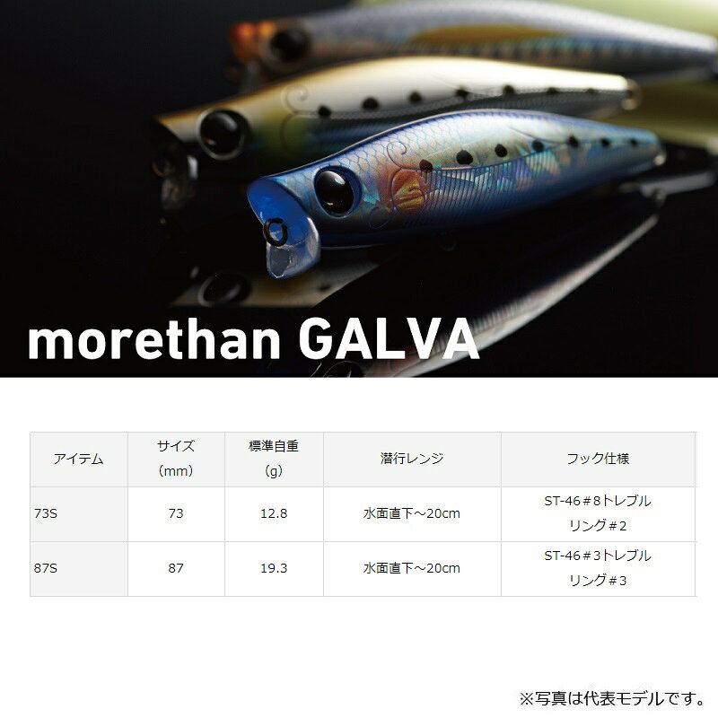 モアザン ガルバ87S ホロレッドヘッド の商品画像3枚目