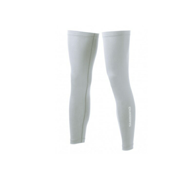 シマノ(Shimano)　AC-098U SUN PROTECTION・COOL レッグカバー クールグレー フリー　【釣具　釣り具】