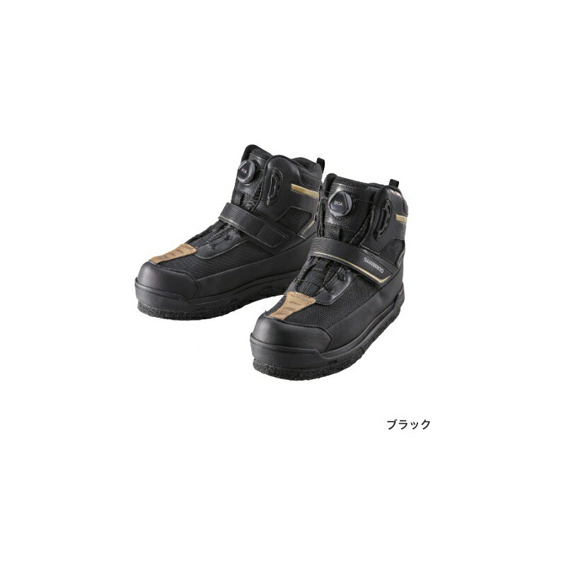 シマノ(Shimano)　FS-155U ドライシールド・ジオロックシューズ ブラック 28.0cm　【釣具　釣り具】