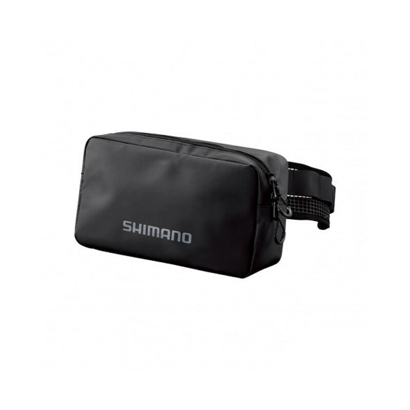 シマノ(Shimano)　BW-013U ドレインヒップバック ブラック　【釣具　釣り具】