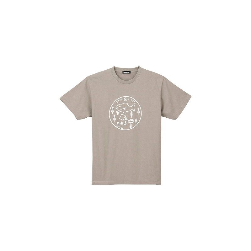 サンライン(Sunline)　SUW-15021T コットンTシャツ XXL シルバーグレー　　【釣具　釣り具】