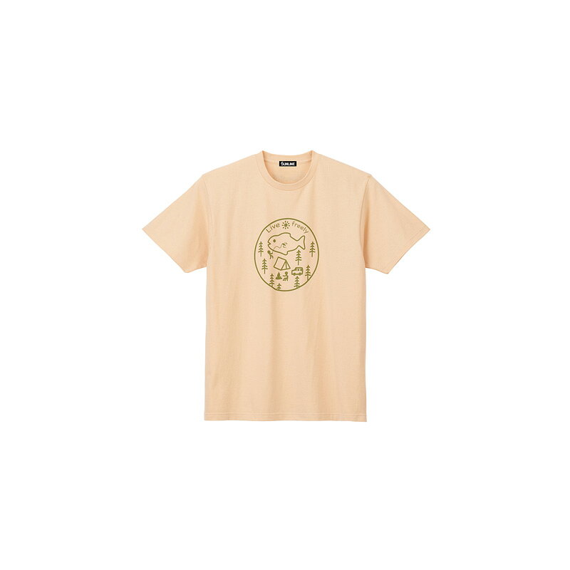 サンライン(Sunline)　SUW-15021T コットンTシャツ XL ナチュラル　　【釣具　釣り具】
