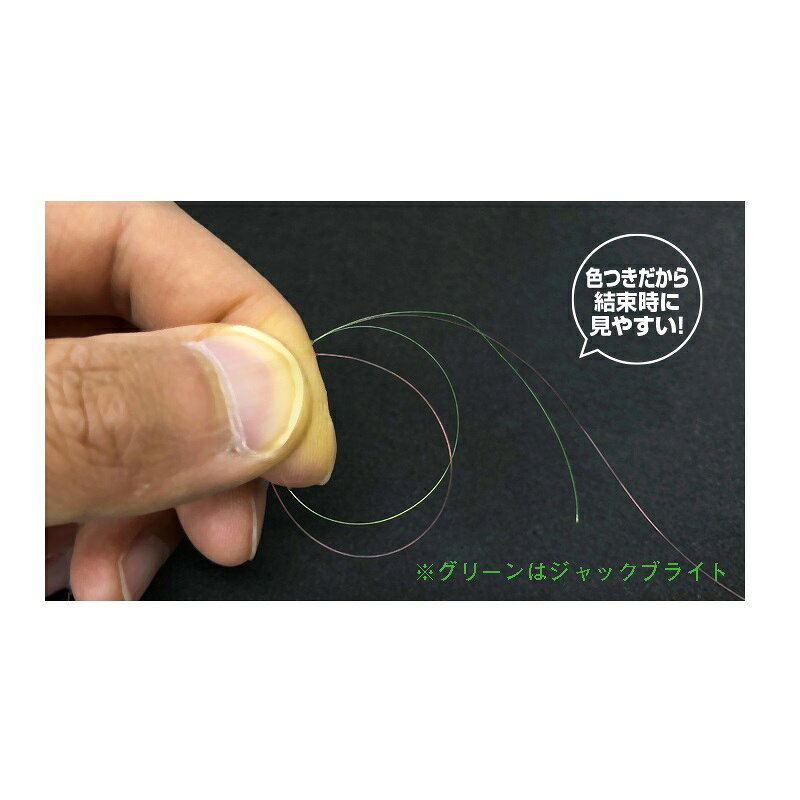 ティクト　ライトゲーム コンパクトショックリーダー ボルドーレッド 30m 2号　【釣具　釣り具】 fto-r-10145442 釣具のFTO サンプル画像3
