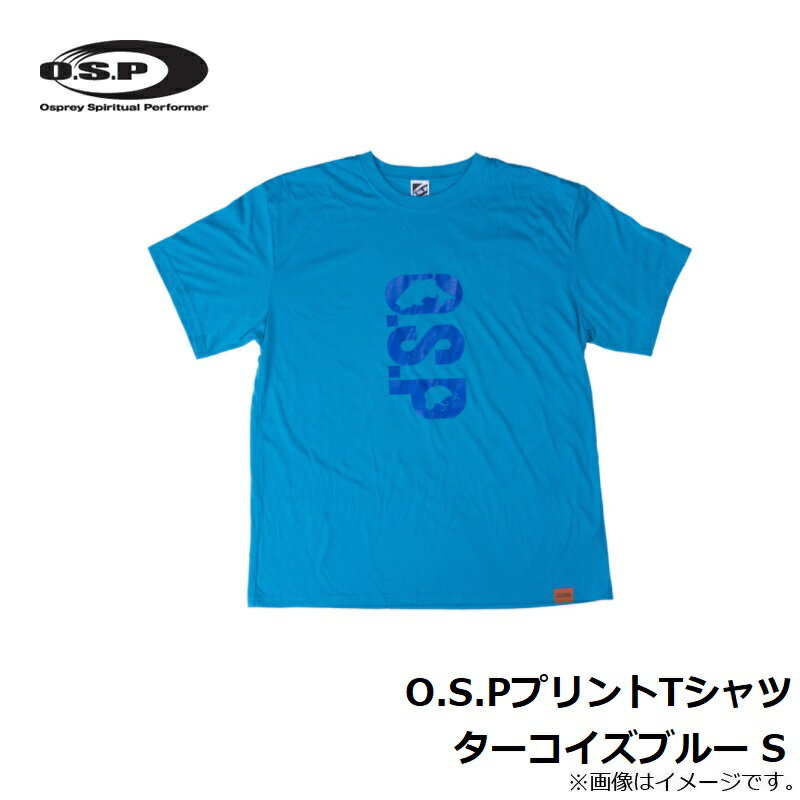 OSP O.S.PプリントTシャツ ターコイズ...の紹介画像3