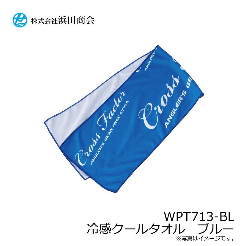 浜田商会 WPT713-BL 冷感クールタオル...の紹介画像2