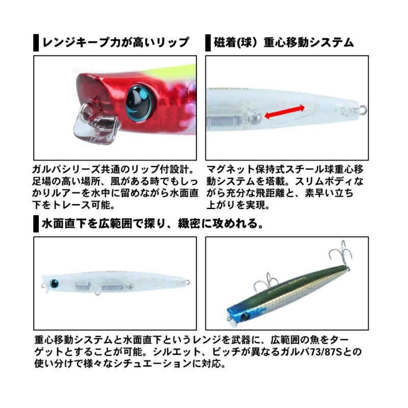 モアザン ガルバスリム110S ゴールデンボラグロー の商品画像3枚目