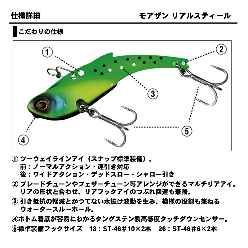 モアザン リアルスティール 18 バーニングイワシ の商品画像3枚目