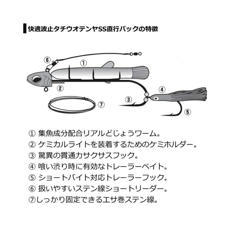 ������(Daiwa)����Ŭ�Ȼߥ��������ƥ��SSľ�ԥѥå� SS �祼�֥顡����������